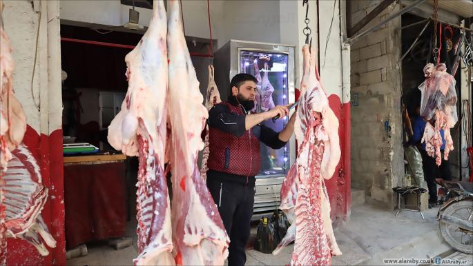 اللحوم ليست بمتناول الكثير من السوريين في شهر رمضان